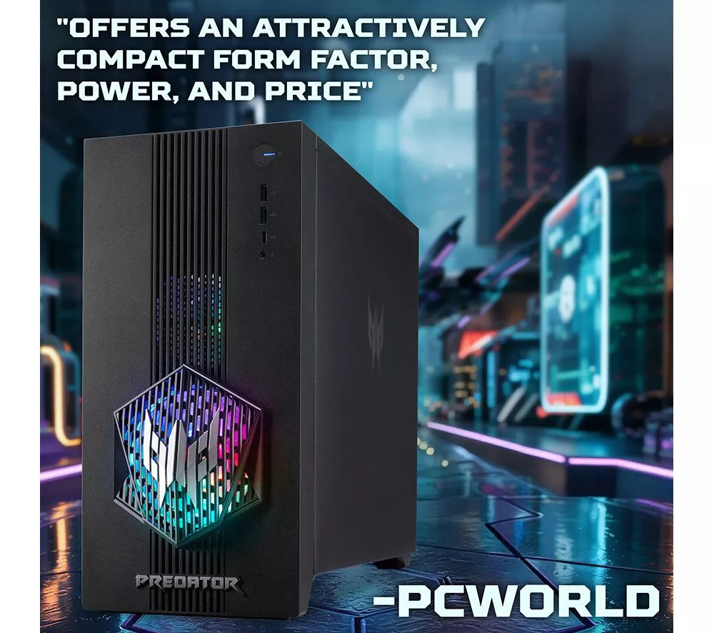 ACER Predator Orion 3000 PO3-665 Gaming PC - Intel® Core™ i7, RTX 5070, 1 TB SSD