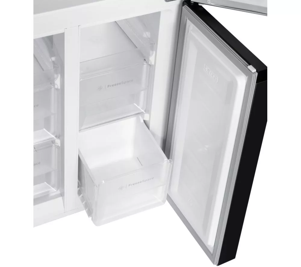 INDESIT Push&Go INGF 6421 XP4UK American-Style Fridge Freezer - Silver