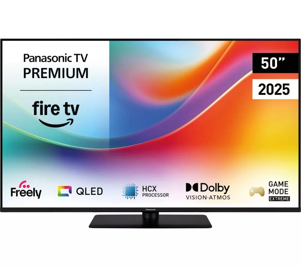 PANASONIC W85B 50" QLED 4K HDR Smart Fire TV with Freely - TV-50W85BEY