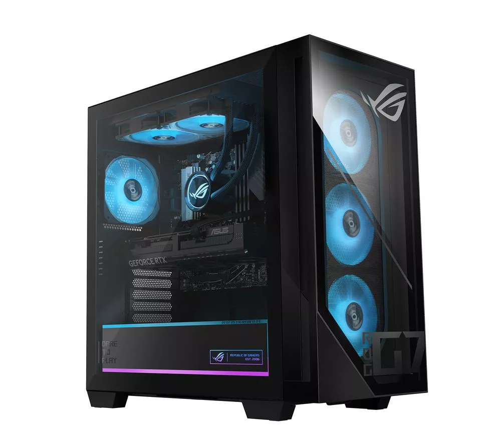 ASUS ROG GM700 Gaming PC - AMD Ryzen 5 8400F, RTX 5060, 1 TB SSD