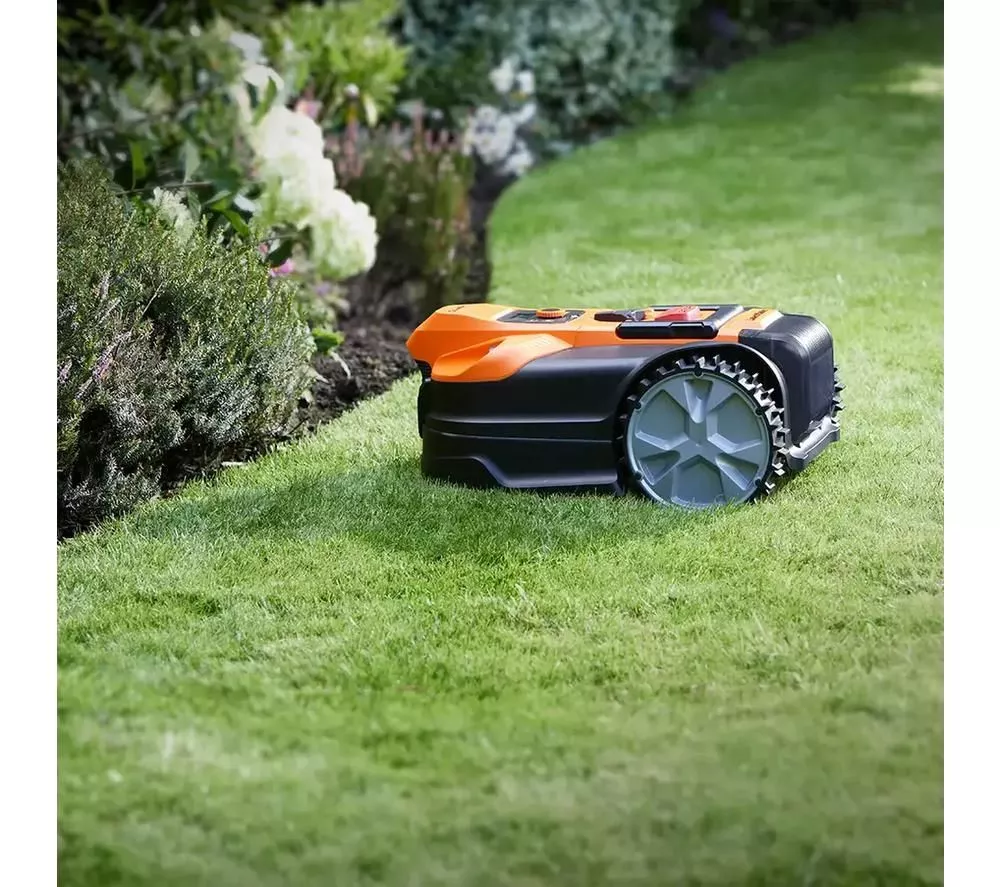 LAWNMASTER OcuMow 18 MX 24V VBRM18AMDR-01 Robotic Lawn Mower - Orange & Black