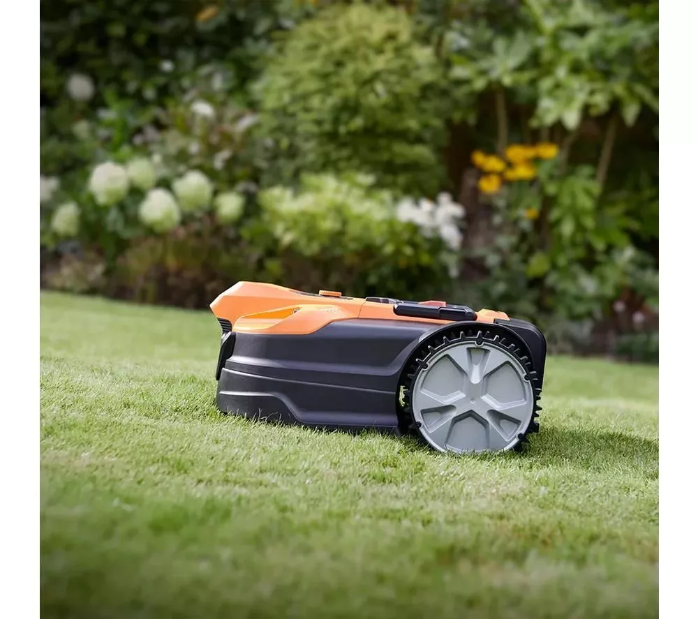 LAWNMASTER OcuMow 18 MX 24V VBRM18AMDR-01 Robotic Lawn Mower - Orange & Black