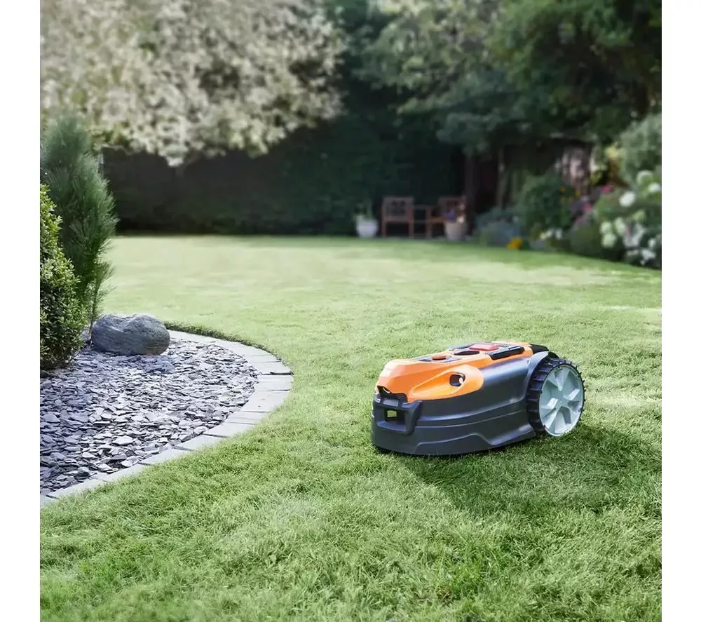 LAWNMASTER OcuMow 18 MX 24V VBRM18AMDR-01 Robotic Lawn Mower - Orange & Black