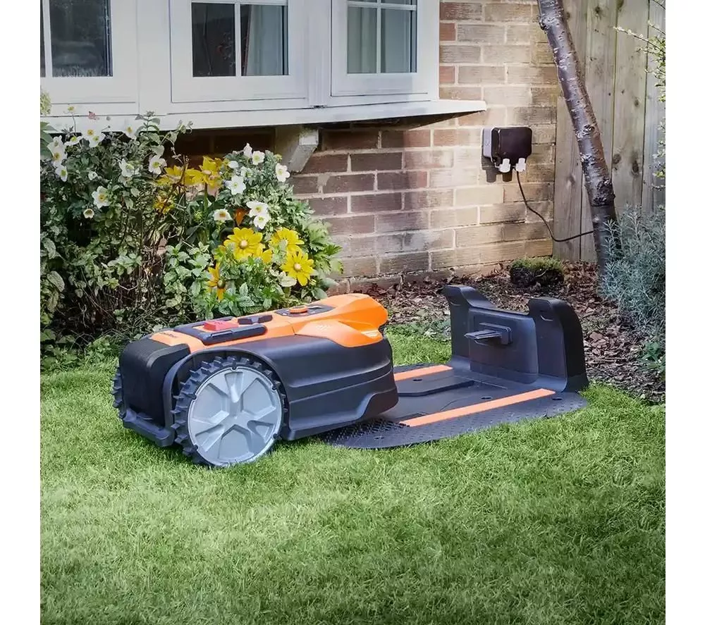 LAWNMASTER OcuMow 18 MX 24V VBRM18AMDR-01 Robotic Lawn Mower - Orange & Black