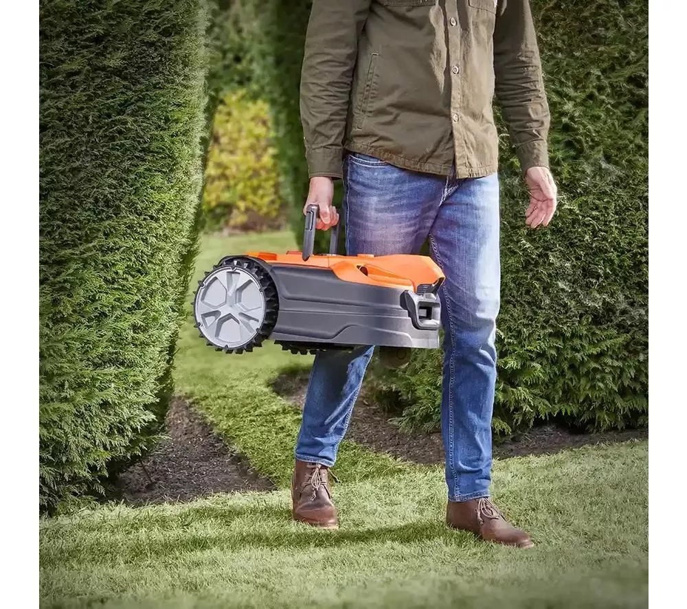 LAWNMASTER OcuMow 18 MX 24V VBRM18AMDR-01 Robotic Lawn Mower - Orange & Black