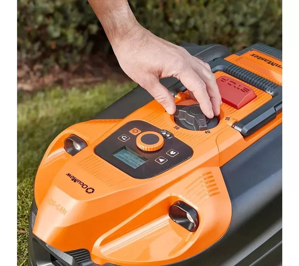 LAWNMASTER OcuMow 18 MX 24V VBRM18AMDR-01 Robotic Lawn Mower - Orange & Black