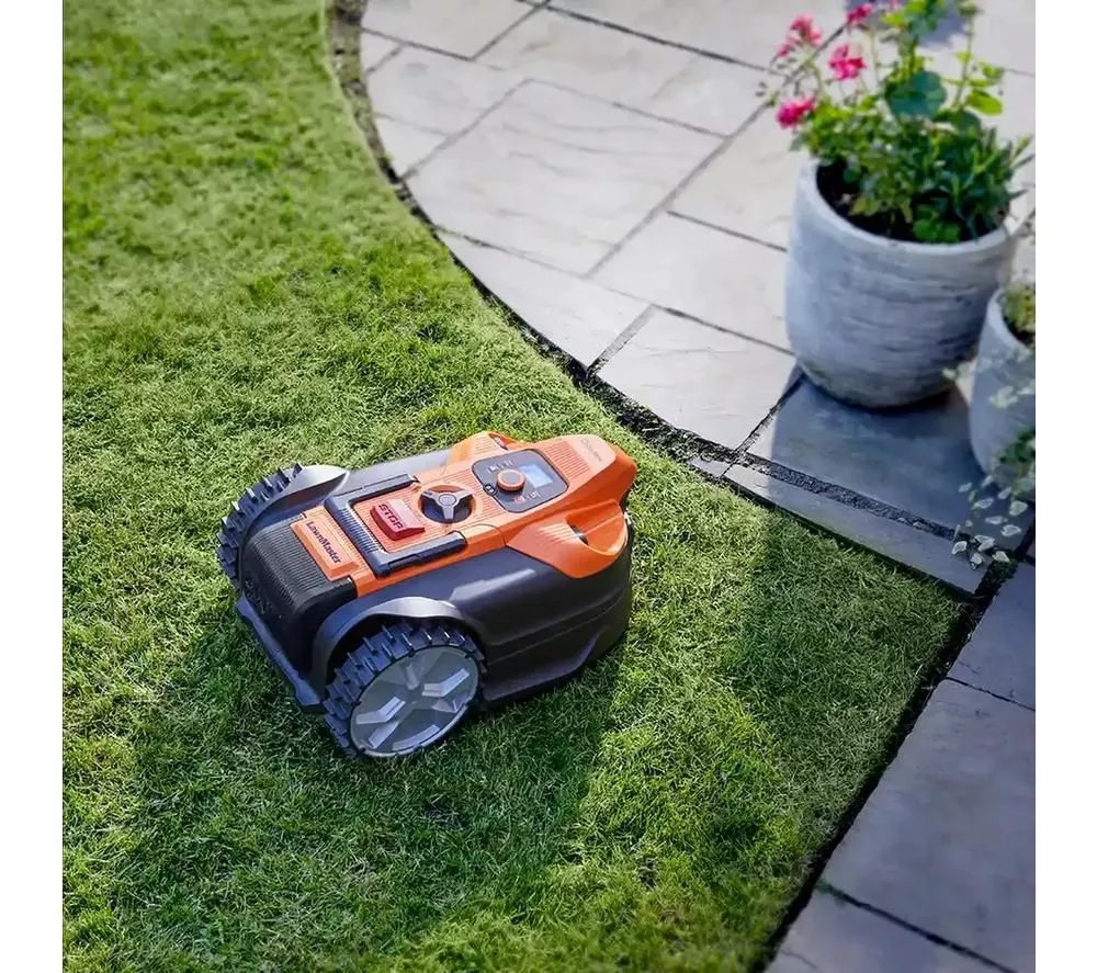 LAWNMASTER OcuMow 18 MX 24V VBRM18AMDR-01 Robotic Lawn Mower - Orange & Black