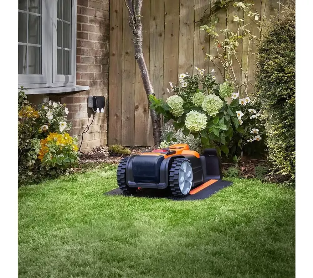 LAWNMASTER OcuMow 18 MX 24V VBRM18AMDR-01 Robotic Lawn Mower - Orange & Black