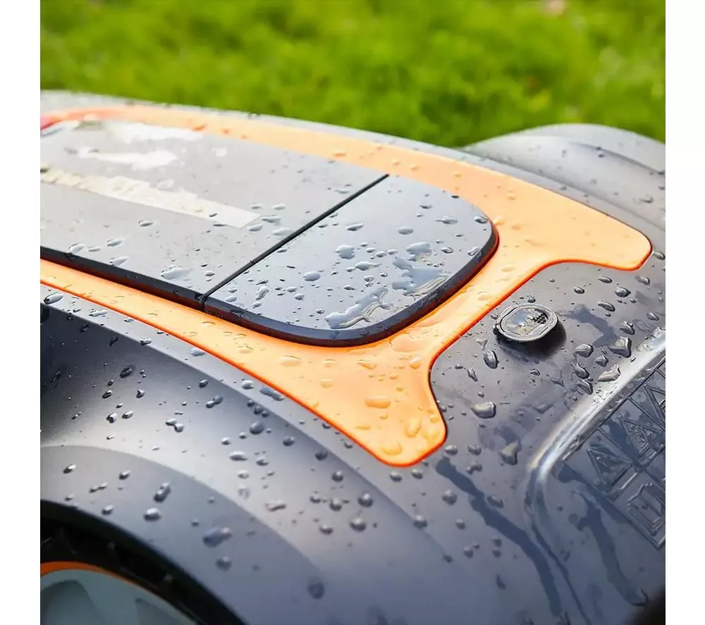 LAWNMASTER L10-01 Robotic Lawn Mower - Black & Orange