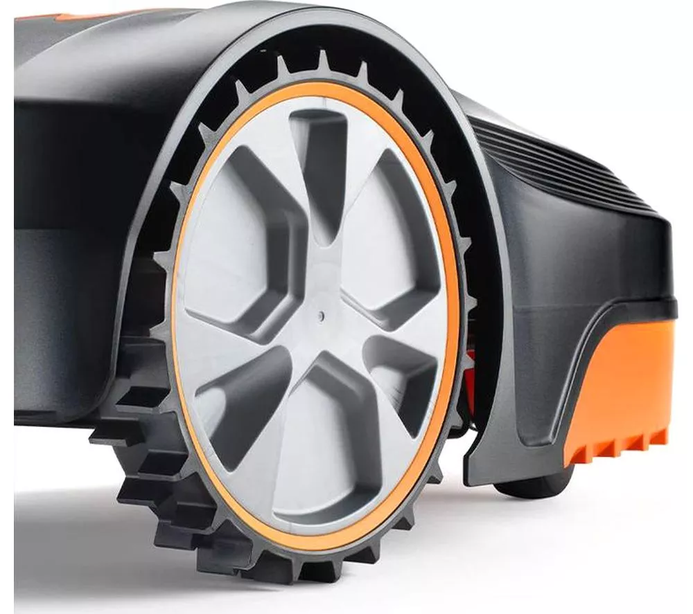 LAWNMASTER L10-01 Robotic Lawn Mower - Black & Orange