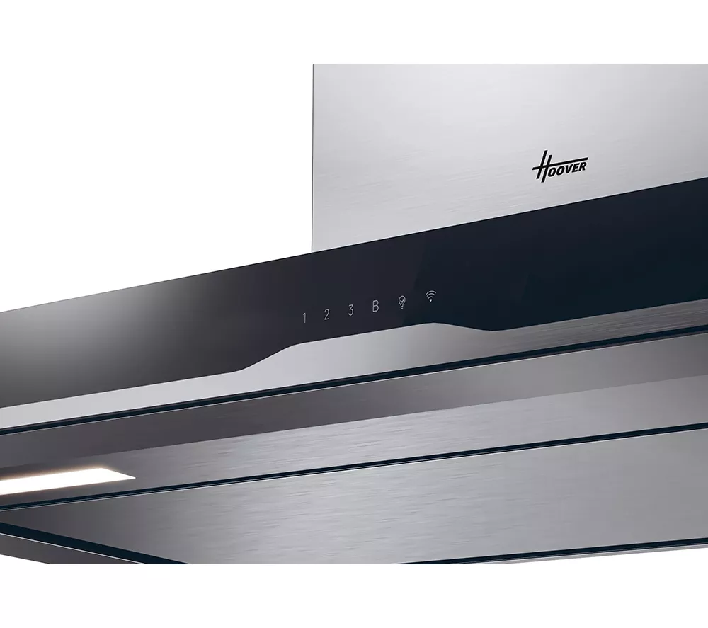 HOOVER HTS9CBH5XWIFI Chimney Smart Cooker Hood - Stainless Steel & Black