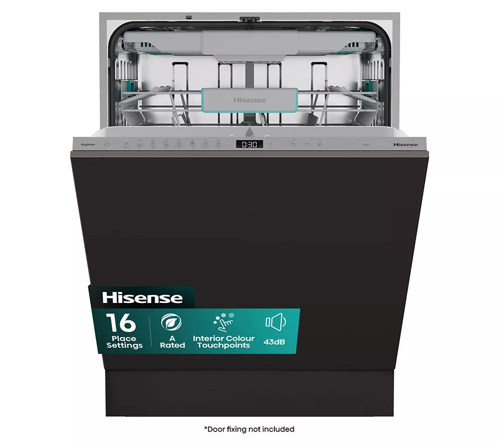 HISENSE HV16AUK Full-Size Fully Integrated Dishwasher