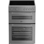 FLAVEL MF60CTS 60 cm Electric Ceramic Cooker - Silver
