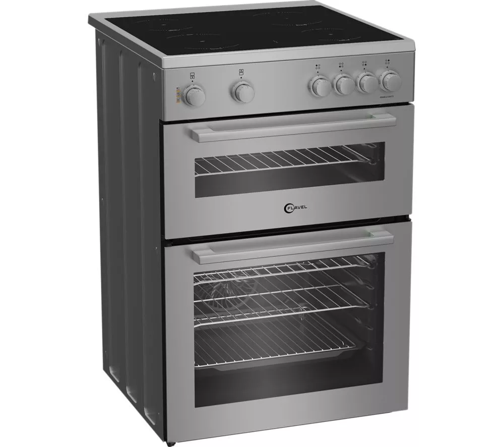 FLAVEL MF60CTS 60 cm Electric Ceramic Cooker - Silver