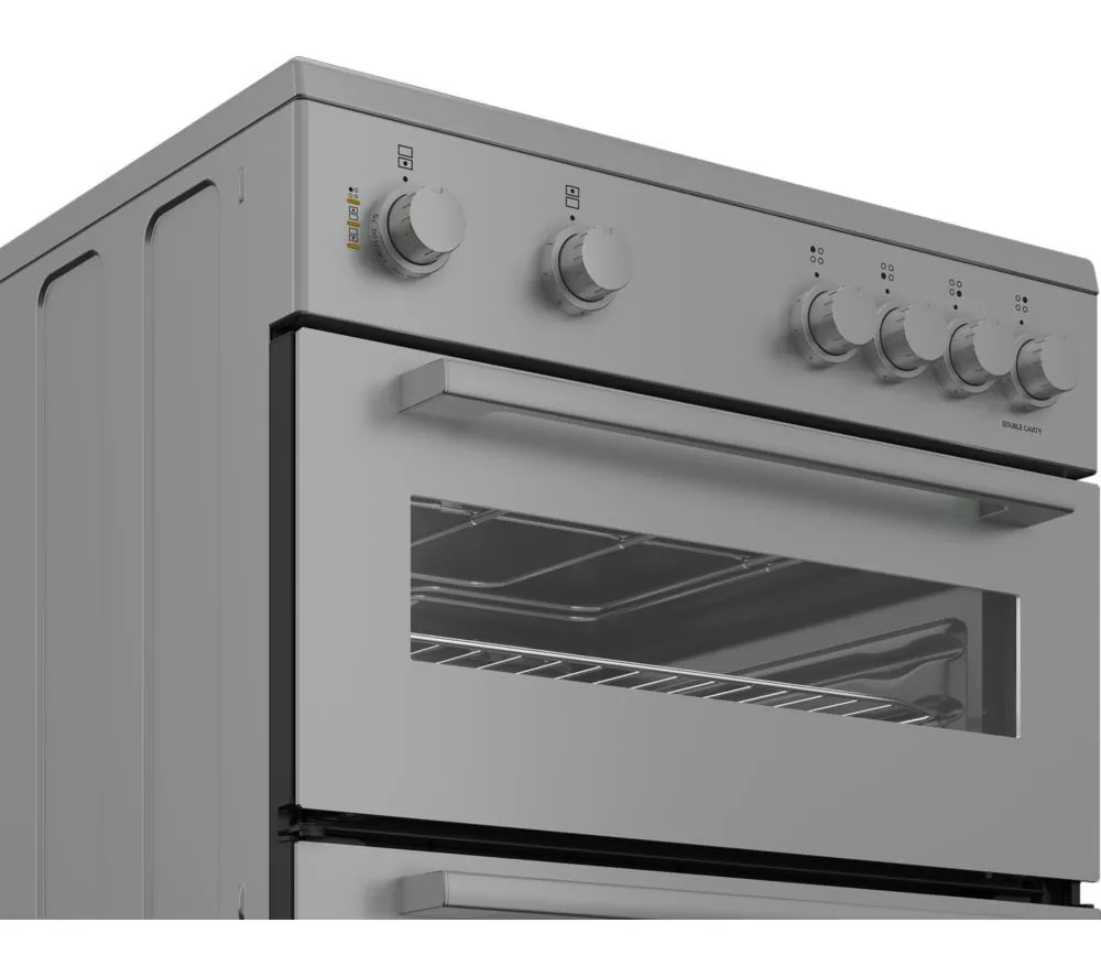 FLAVEL MF60CTS 60 cm Electric Ceramic Cooker - Silver