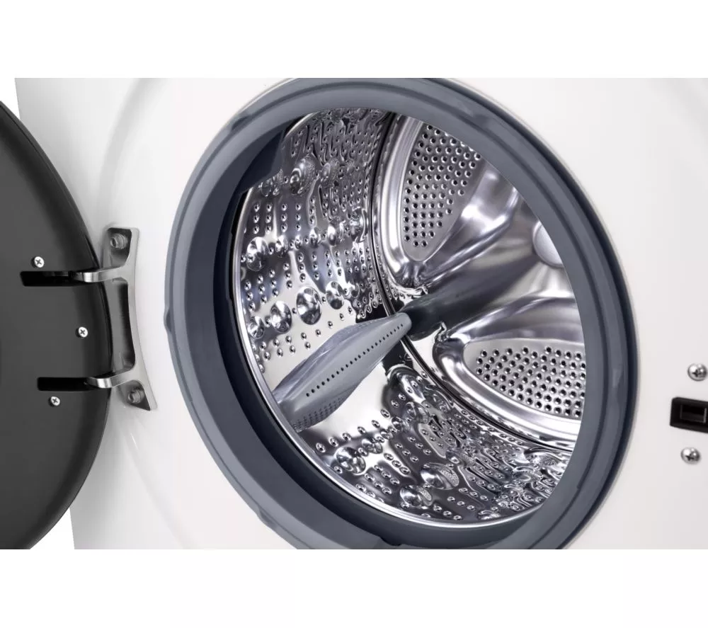 LG X10 Series Direct Drive W4X1085NWK WiFi-enabled 8 kg Washer Dryer - White