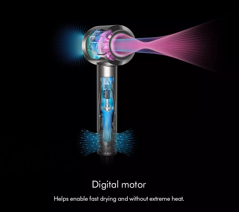 DYSON Supersonic Curly & Coily Hair Dryer - Prussian Blue & Rich Copper