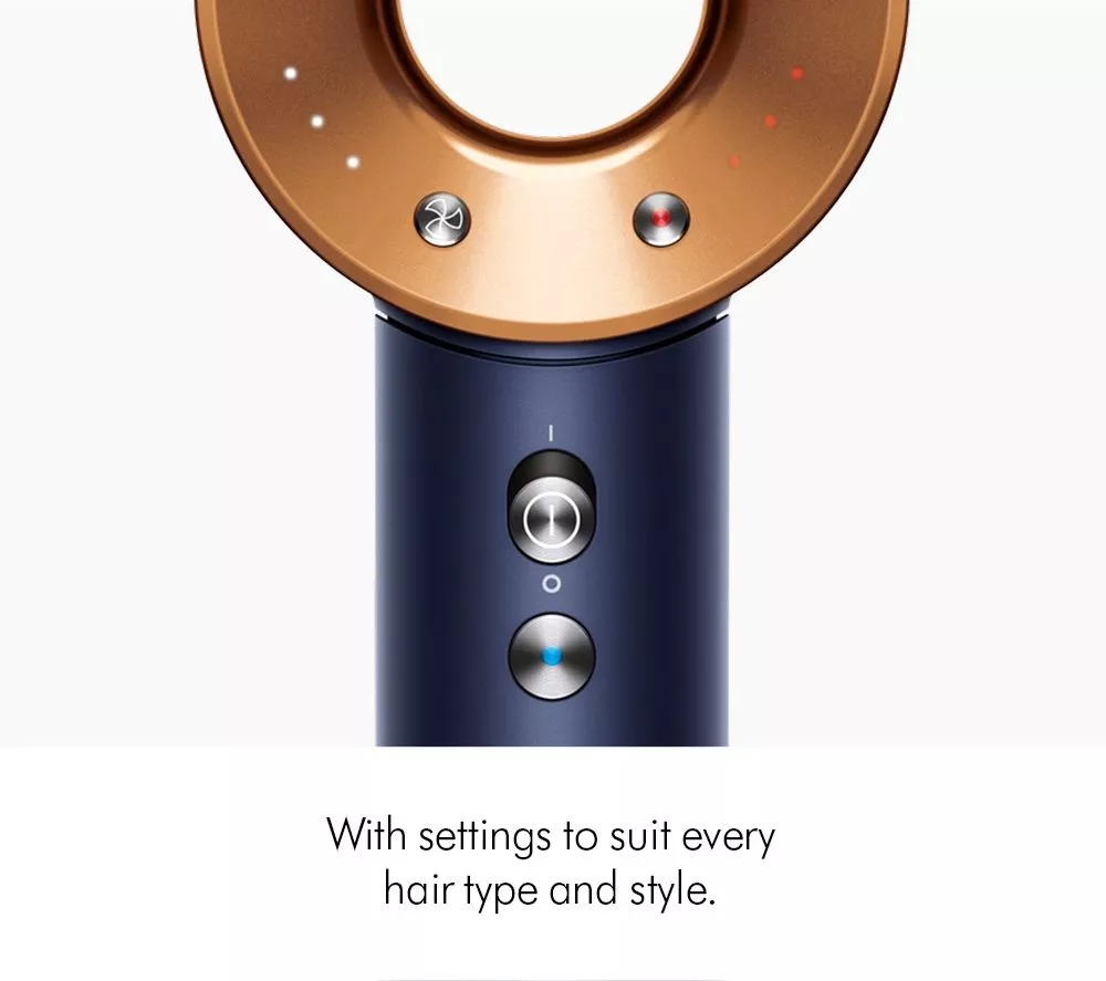 DYSON Supersonic Curly & Coily Hair Dryer - Prussian Blue & Rich Copper
