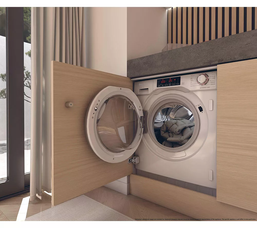 HOOVER H-Wash 300 Pro HBW 49TAMEJ-80 Integrated 9 kg 1400 Spin Washing Machine