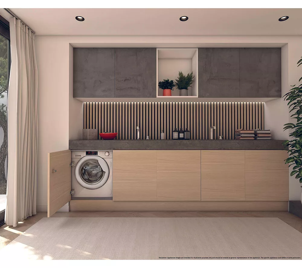 HOOVER H-Wash 300 Pro HBW 49TAMEJ-80 Integrated 9 kg 1400 Spin Washing Machine