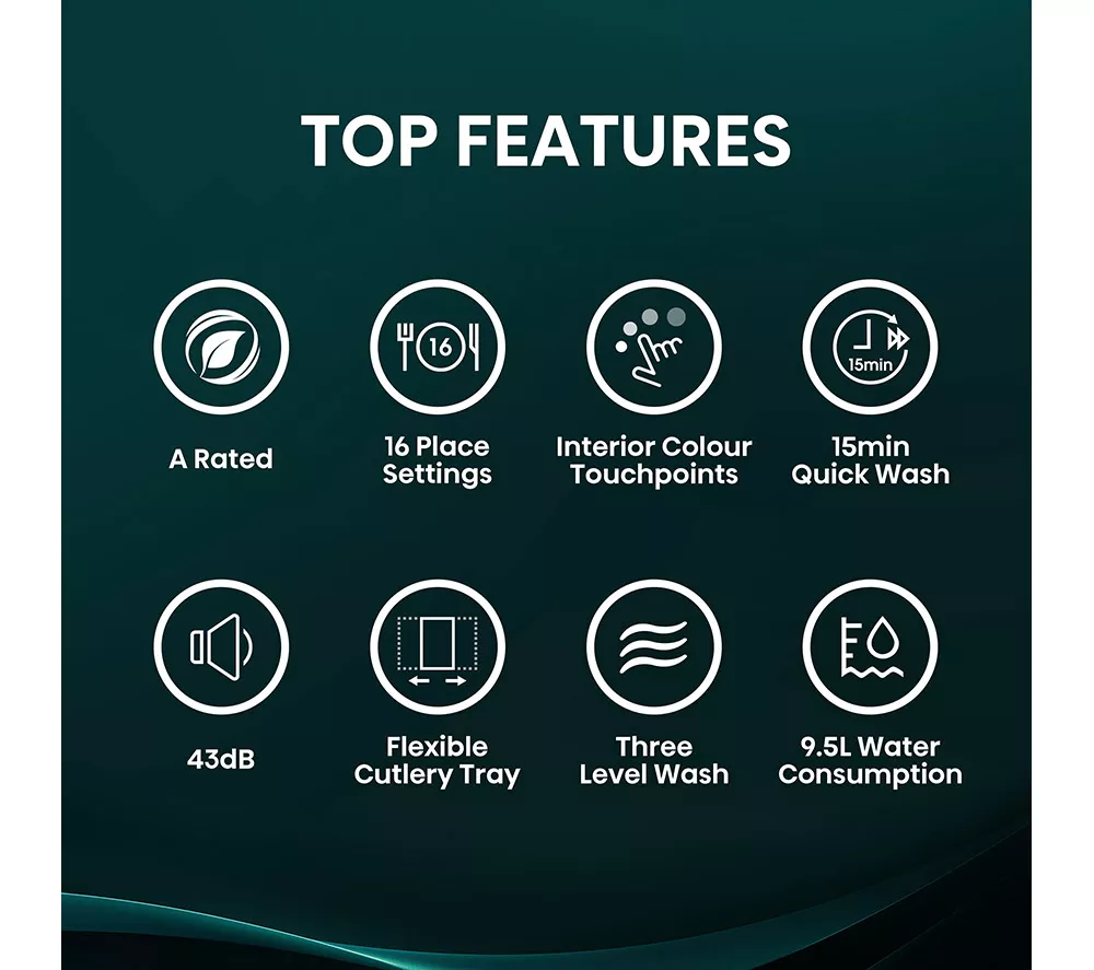 HISENSE HV663A60UK Full-size Fully Integrated Dishwasher