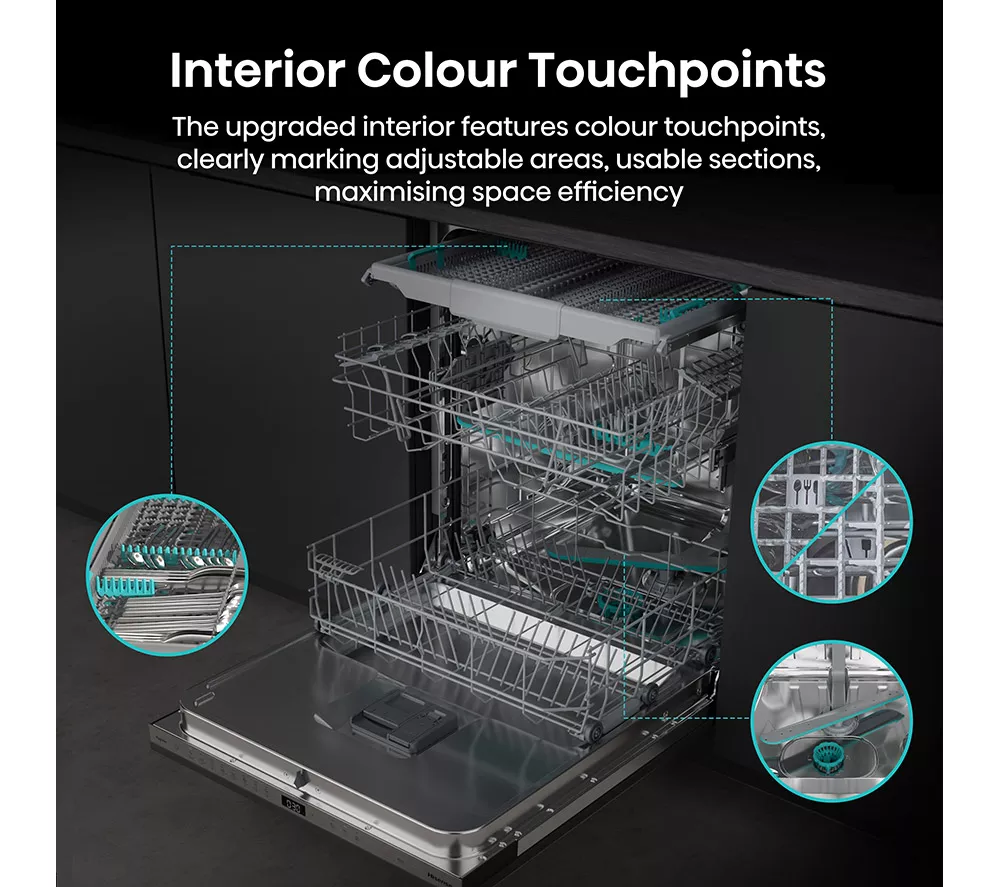 HISENSE HV663A60UK Full-size Fully Integrated Dishwasher