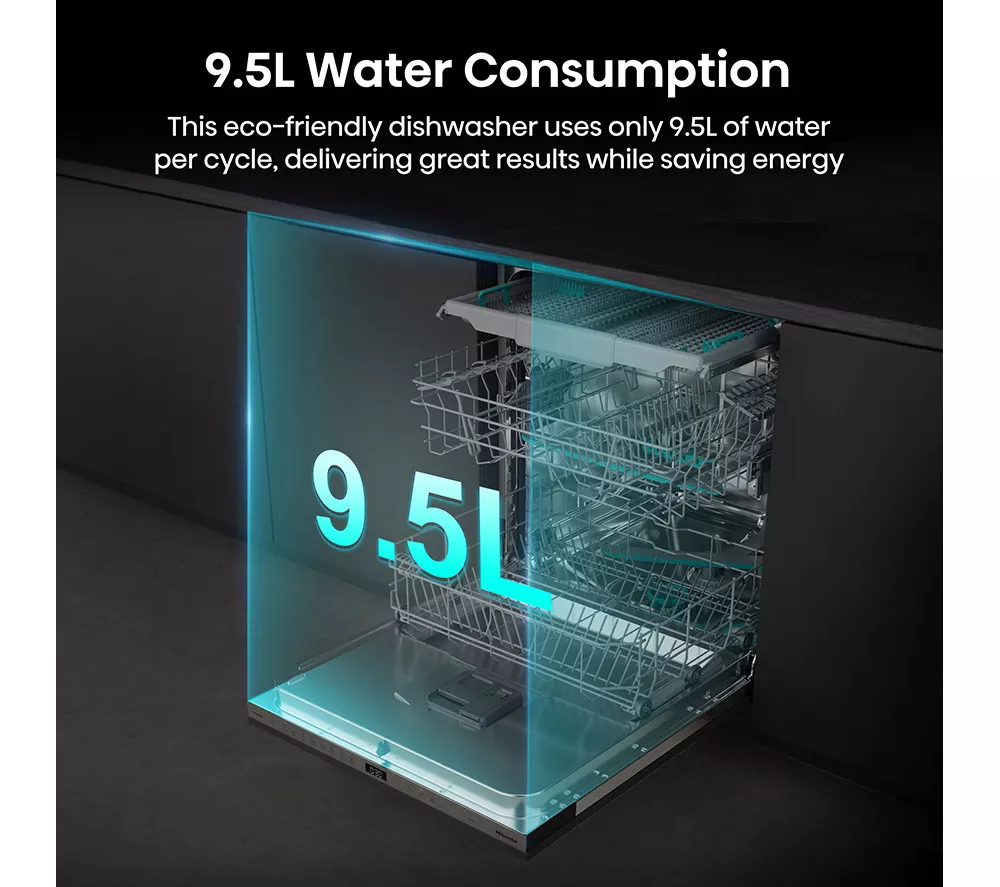HISENSE HV663A60UK Full-size Fully Integrated Dishwasher