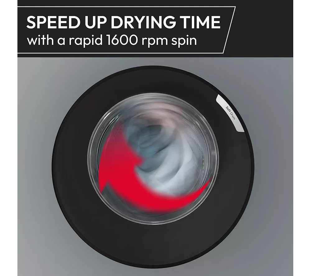 HOOVER H-WASH 400 BH4S69M6DR9BJ-80 Integrated WiFi-enabled 9 kg 1600 Spin Washing Machine