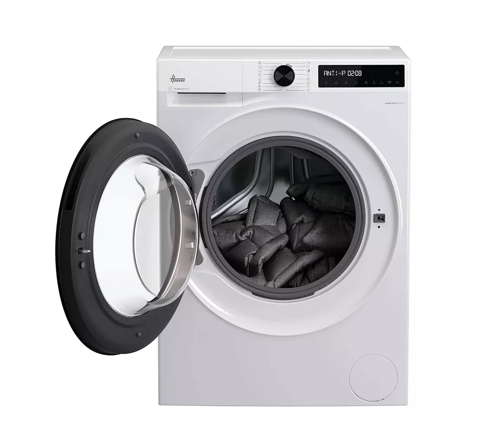 HOOVER Pro Wash Series 3 HBR 411BL9G-80 WiFi-enabled 11 kg 1400 Spin Washing Machine - White
