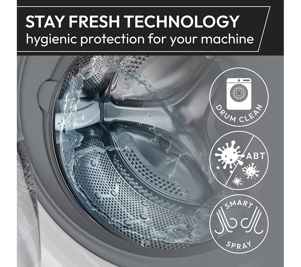 HOOVER Pro Wash Series 3 HBR 411BL9G-80 WiFi-enabled 11 kg 1400 Spin Washing Machine - White