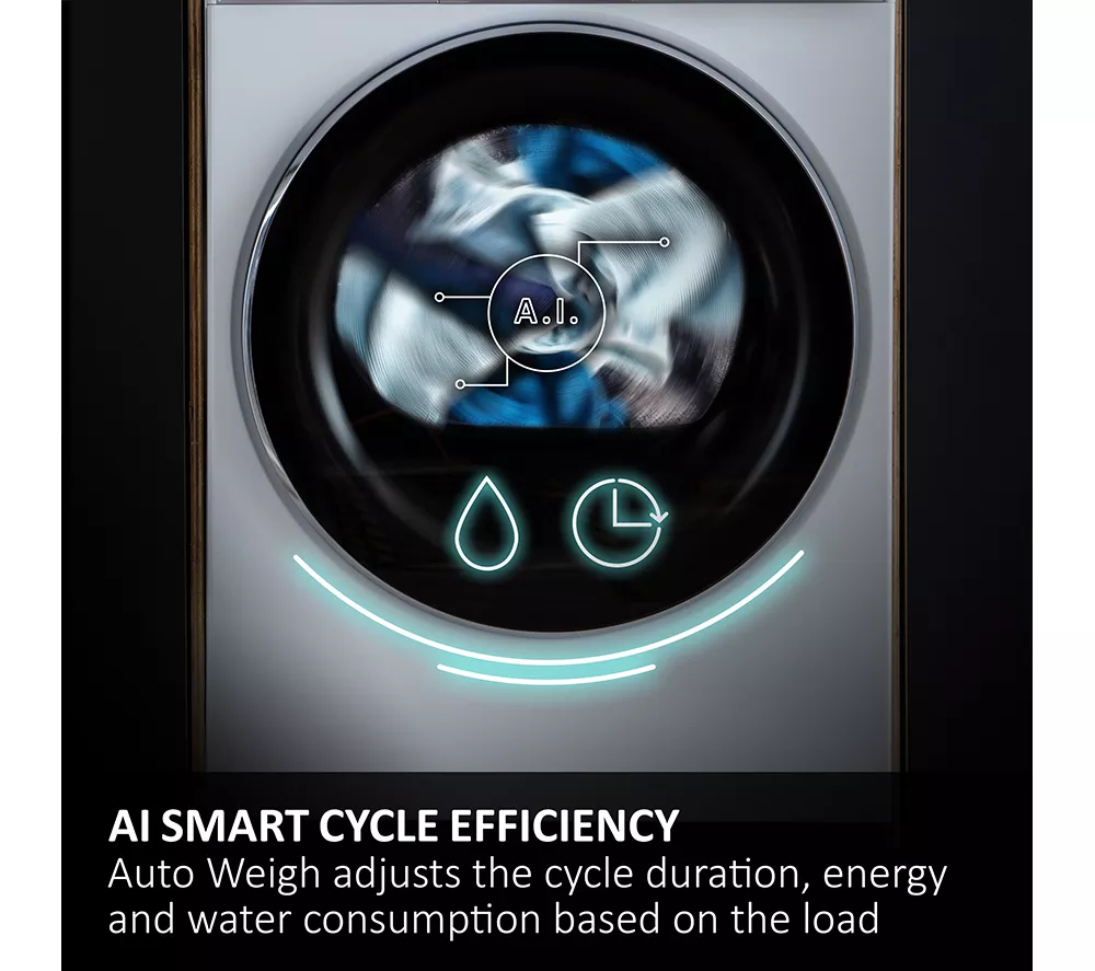HAIER Series 6 Autodose BHA6SD696M6DB980 Integrated 9 kg Washer Dryer