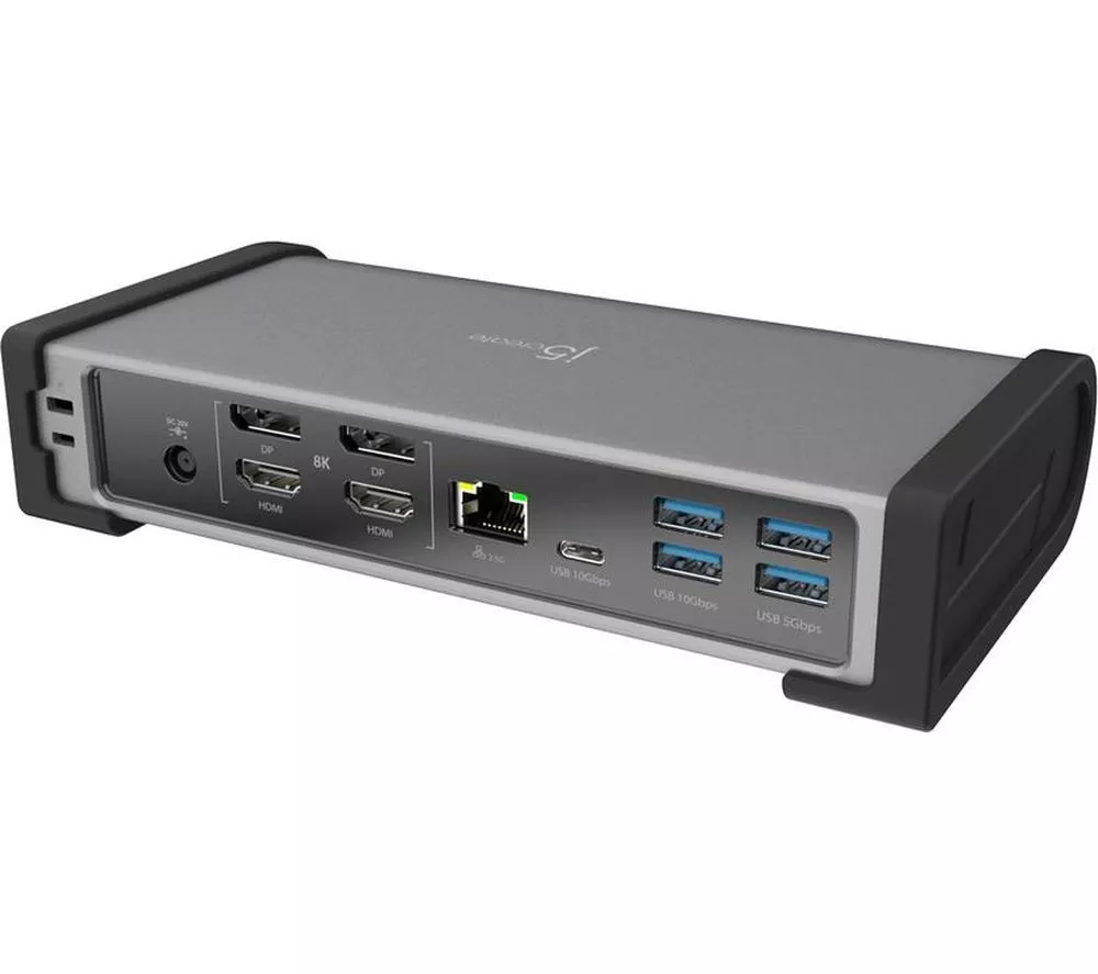 J5CREATE JTD568 15-Port Thunderbolt 4 Docking Station