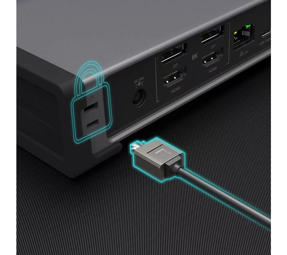J5CREATE JTD568 15-Port Thunderbolt 4 Docking Station