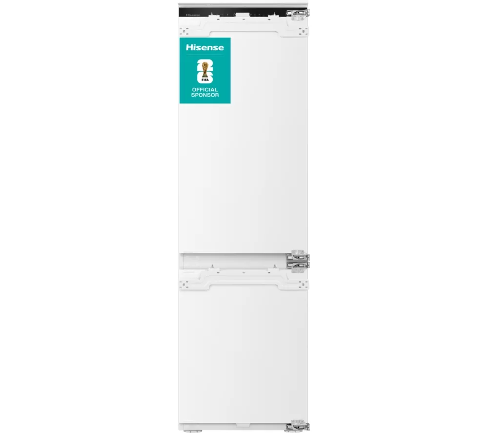 HISENSE RB3B250SAWE Integrated Smart 70/30 Fridge Freezer - Fixed Hinge
