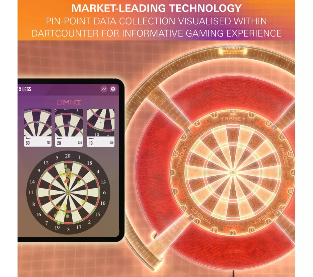 TARGET Omni Ulitimate Home Dartboard Bundle