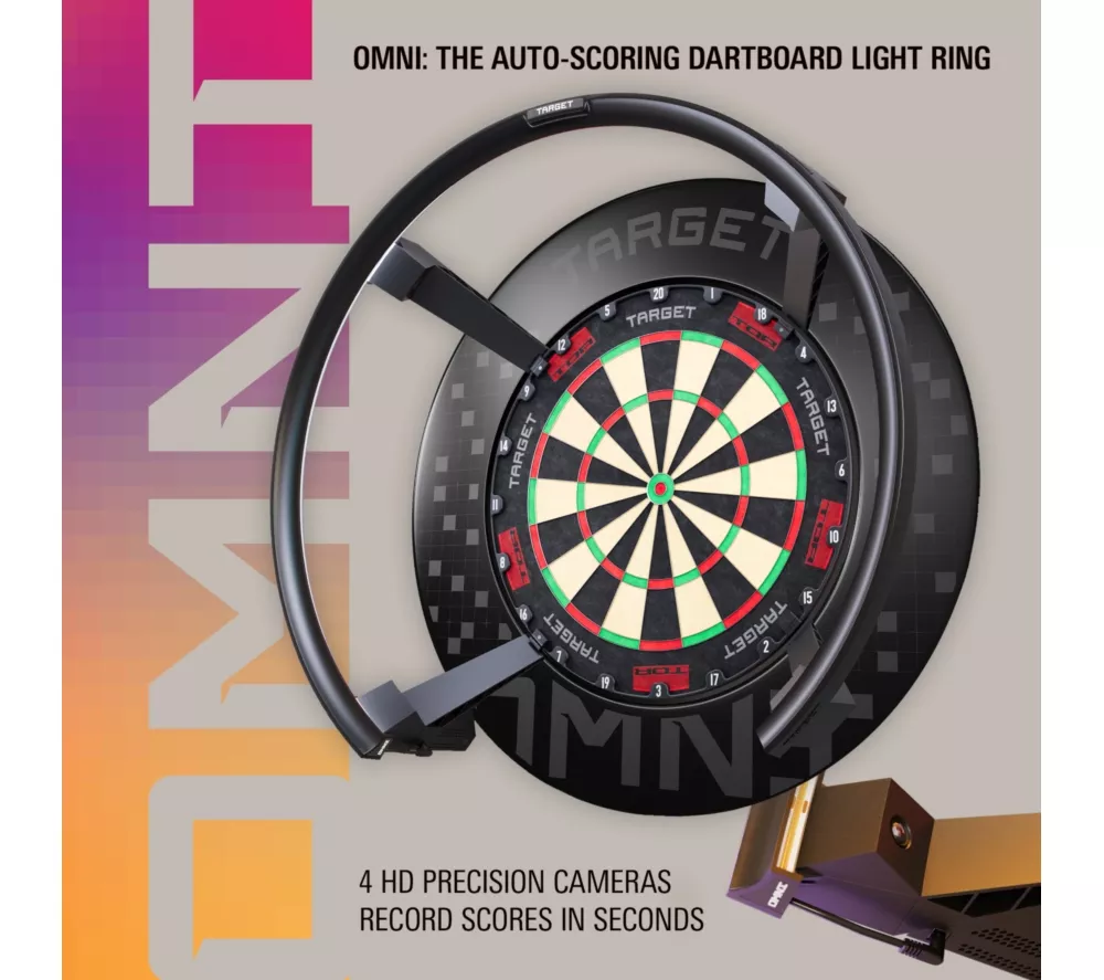 TARGET Omni Ulitimate Home Dartboard Bundle