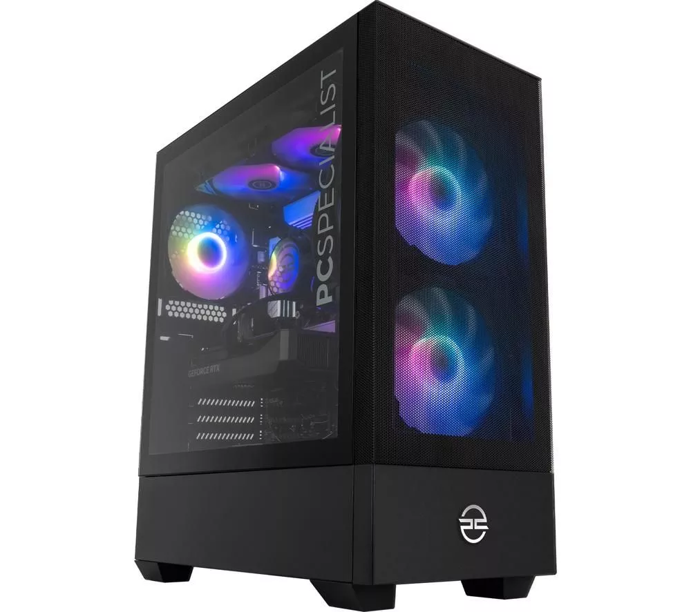 PCSPECIALIST Flux 354 Gaming PC - AMD Ryzen 7, RTX 5060 Ti, 1 TB SSD, No OS