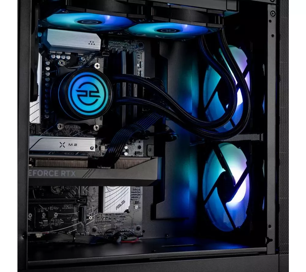 PCSPECIALIST Flux 354 Gaming PC - AMD Ryzen 7, RTX 5060 Ti, 1 TB SSD, No OS