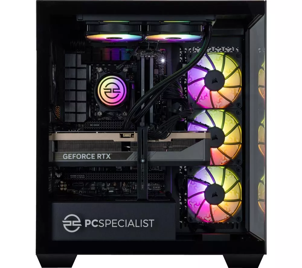 PCSPECIALIST Nexa 880 Gaming PC - AMD Ryzen 7, RTX 5080, 2 TB SSD, No OS