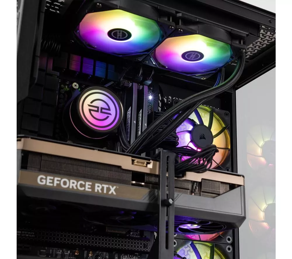 PCSPECIALIST Nexa 880 Gaming PC - AMD Ryzen 7, RTX 5080, 2 TB SSD, No OS