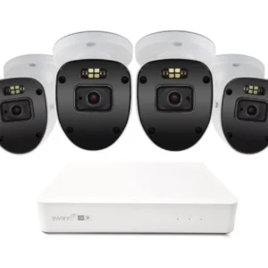 SWANN AdvancedX SWNVK-8ADVX5MP4B 8-channel 3K NVR Security System - 1 TB, 4 Cameras