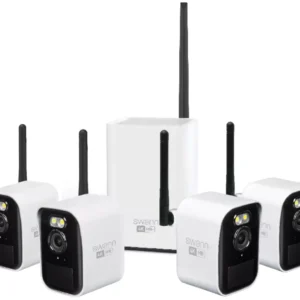SWANN MaxRanger Mini SWNVK-MRMINISD4 4K Ultra HD NVR Security System - 4 Cameras
