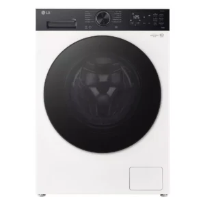 LG VX55 Series AI Direct Drive F4X5511THB WiFi-enabled 11 kg 1400 Spin Washing Machine - White