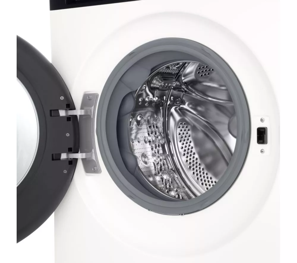 LG VX55 Series AI Direct Drive F4X5511THB WiFi-enabled 11 kg 1400 Spin Washing Machine - White