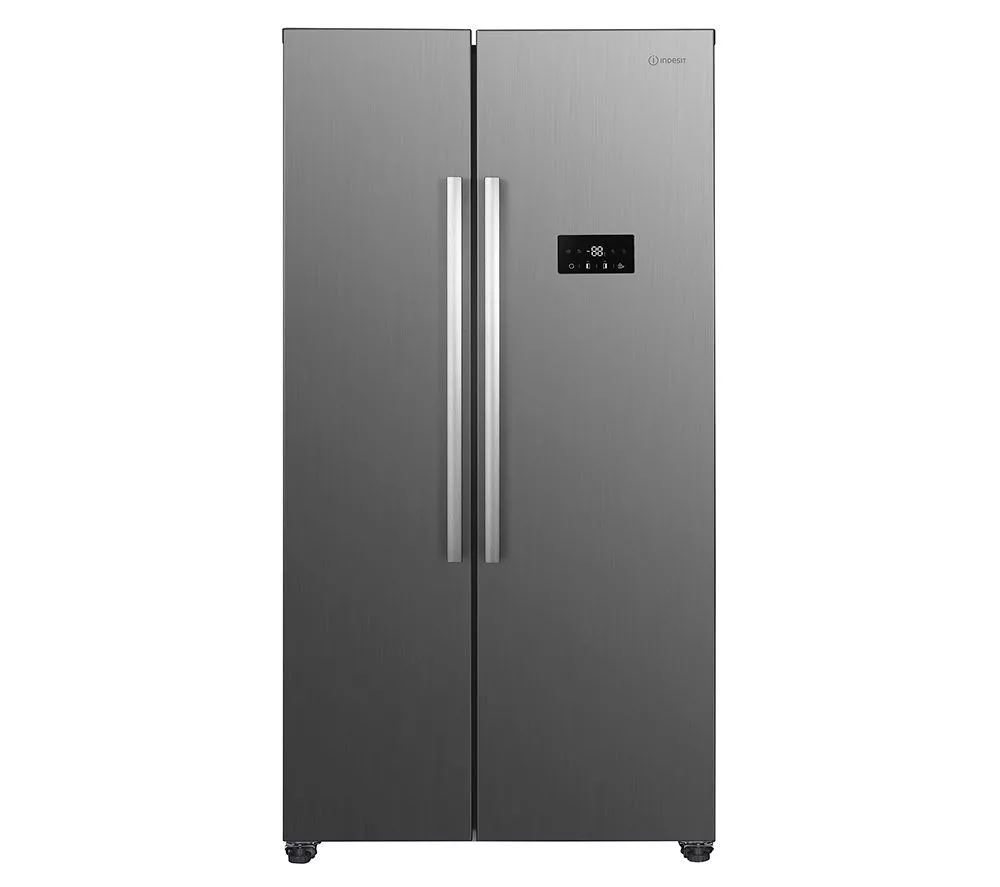 INDESIT INGF 6441 XP4UK American-style Fridge Freezer - Inox