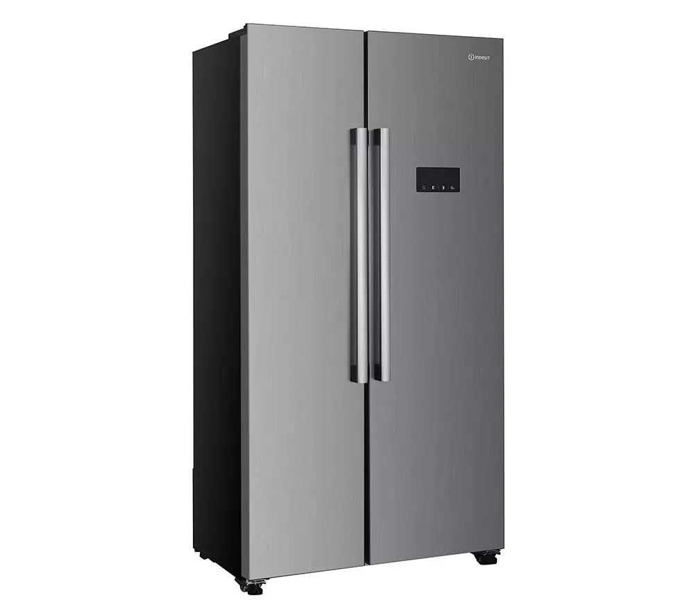 INDESIT INGF 6441 XP4UK American-style Fridge Freezer - Inox