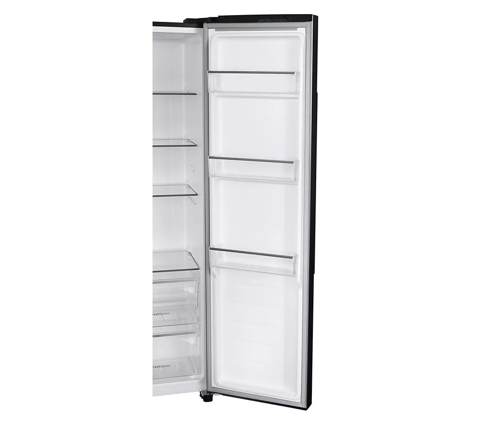 INDESIT INGF 6441 XP4UK American-style Fridge Freezer - Inox