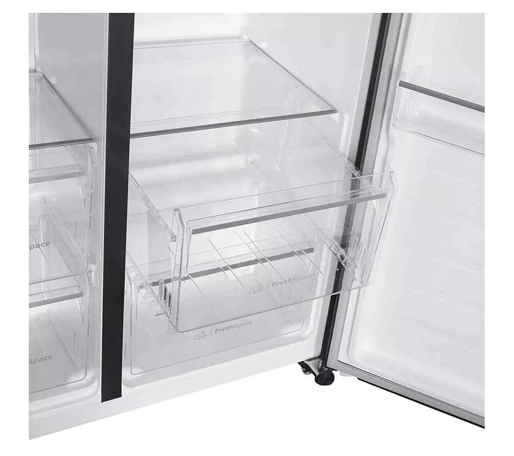 INDESIT INGF 6441 XP4UK American-style Fridge Freezer - Inox