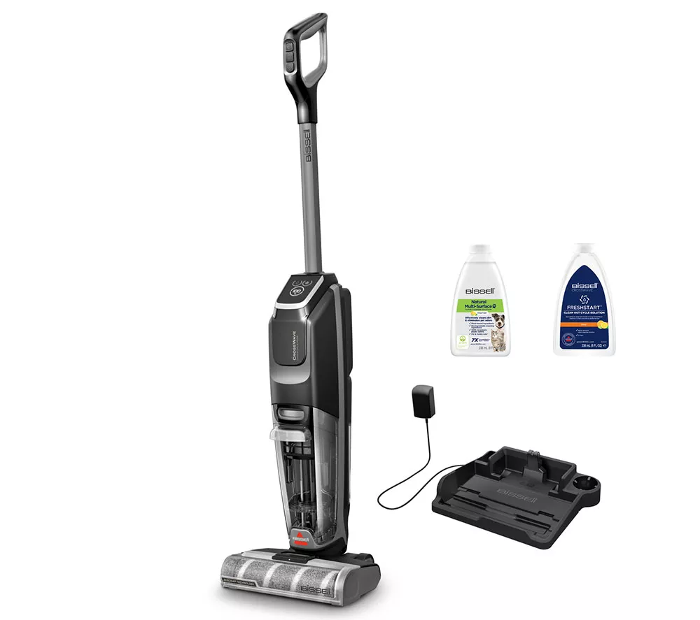 BISSELL CrossWave OmniForce Edge 4017E Upright Cordless Wet & Dry Vacuum Cleaner - Titanium