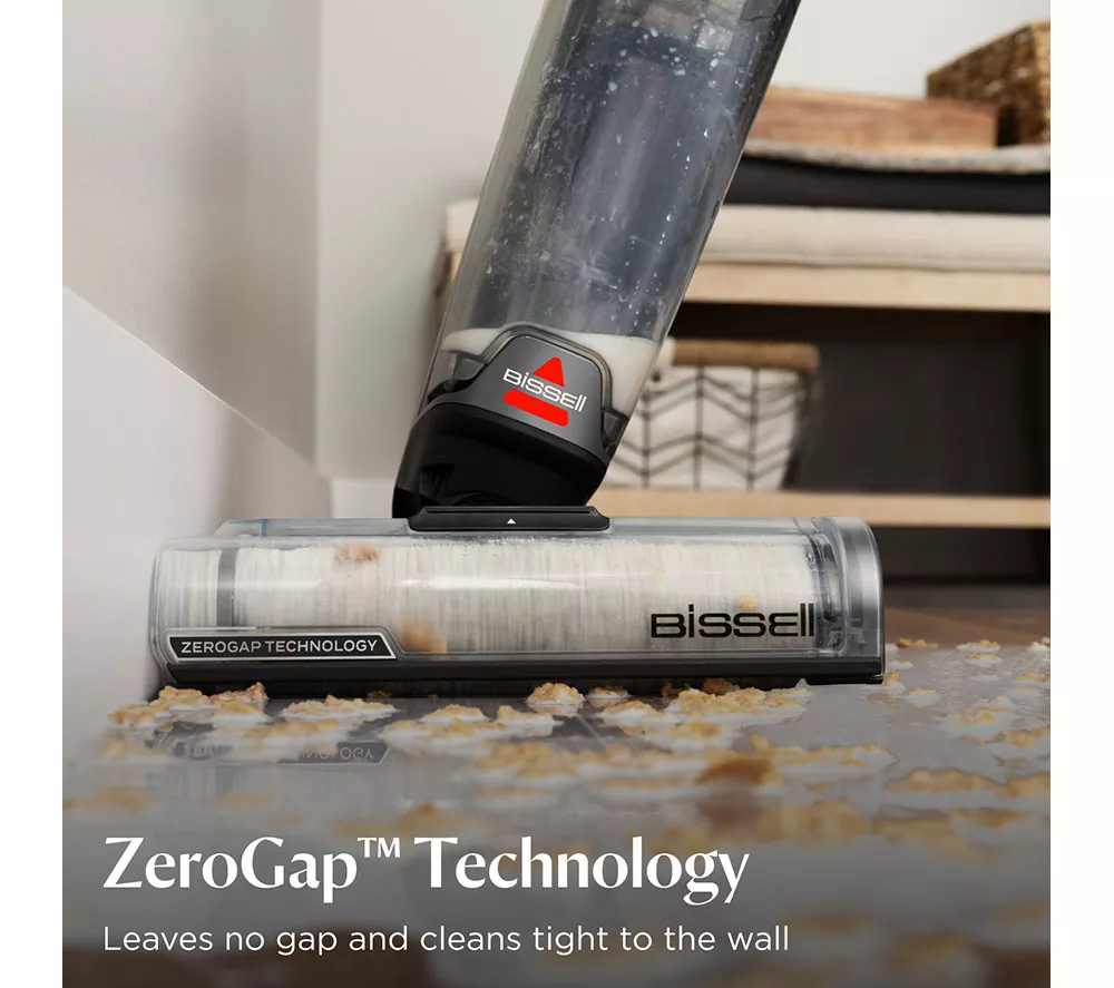 BISSELL CrossWave OmniForce Edge 4017E Upright Cordless Wet & Dry Vacuum Cleaner - Titanium